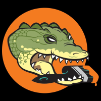 Croc Painting Company Logo