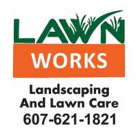 Lawnworks Landscaping And Snow Removal Logo