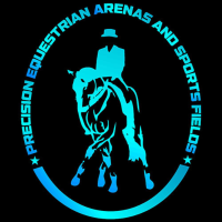 Precision Equestrian Arenas and Sports Fields Logo