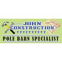 John Construction and Post Frame Building Logo