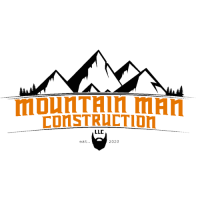 Mountian Man Construction Logo