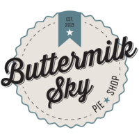 Buttermilk Sky Pie Shop Mansfield TX Logo