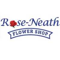 Rose-Neath Flower Shop Logo