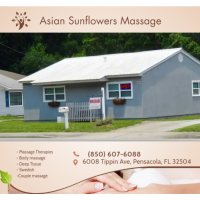 Asian Sunflowers Massage Logo