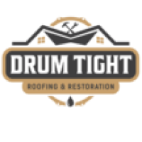 DRUM TIGHT ROOFING  RESTORATION Logo