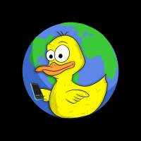 Quack Quack Phone Repair Logo