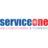 ServiceOne Air Conditioning & Plumbing Logo