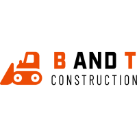 B and T Construction Logo