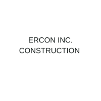 ERCON INC. Construction Logo