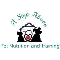 A Step Above Pet Nutrition and Training Logo