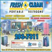 Fresh & Clean Portable Restrooms Logo
