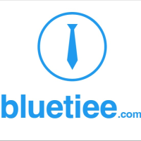 Blue Tie Dry Cleaners & Laundry Logo