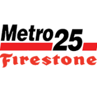 Metro 25 Tire-Firestone Logo