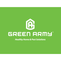 Green Army Healthy Home and Pest Solutions Logo