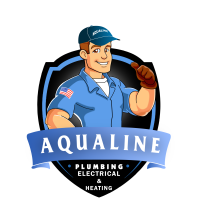 Aqualine Plumbing, Electrical & Heating Logo