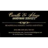 Carrillo & Alonzo Handyman Services and REMODELLING HOME Logo