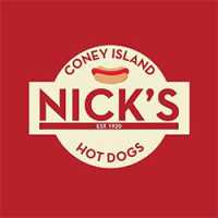Nick's Hot Dogs Logo