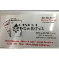 Ace's High Towing & Detail Logo