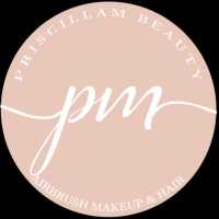 PriscillaM Beauty Hair & Makeup Logo