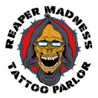 Reaper Madness Tattoo Parlor Logo