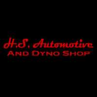 H.S. Automotive and Dyno Shop Logo
