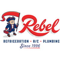 Rebel Refrigeration, AC & Plumbing Logo