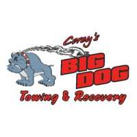 Corey's Big Dog Towing and Recovery Logo