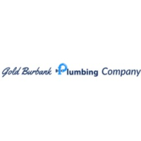 Gold Burbank Plumbing Company Logo