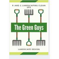 R and C Landscaping & Clean Ups Logo