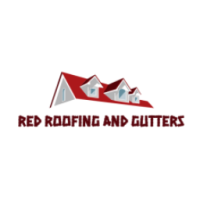 Red Roofing and Gutters Logo