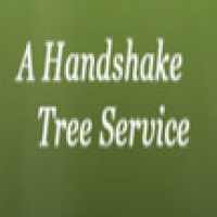 Hand-Shake Tree Service Logo