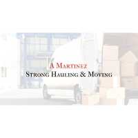 A Martinez Strong Hauling & Moving Logo
