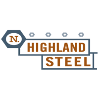 N. Highland Steel Apartments & Shops Logo
