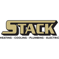 Stack Heating, Cooling, Plumbing & Electric Logo