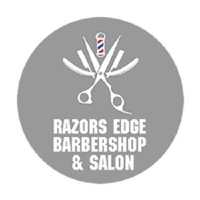 Razors Edge Barbershop LLC. Logo