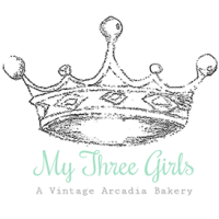 My Three Girls Bakery Logo