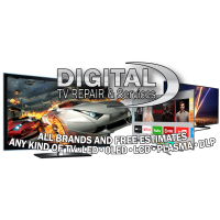 DIGITAL TV REPAIR AND SERVICES Logo