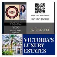 Victoria's Luxury Estates Palm Beach Florida real estate office Logo