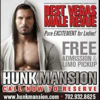 Male Strip Club - Hunk Mansion Logo