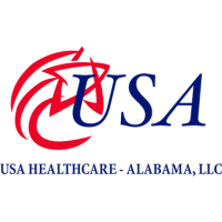 USA Healthcare - Woodland Village Rehabilitation & Healthcare Center Logo