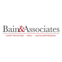 Bain & Associates Court Reporting Service Logo