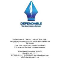 Dependable Tax Solutions & Notary Logo
