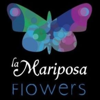 La Mariposa Flowers Logo