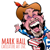 Mark Hall Caricature Art Inc Logo