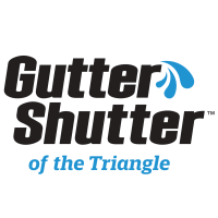 Gutter Shutter of the Triangle Logo