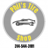 Phil's Tire Shop Logo