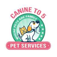 Canine To 5 Pet Services Logo