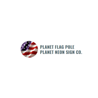 Planet Flag Pole Logo