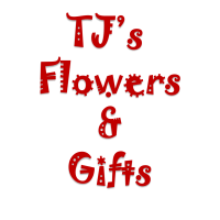 T.J.'s Ceramics, Flowers & Gifts Logo