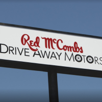 Red McCombs Drive Away Motors SOUTH Logo